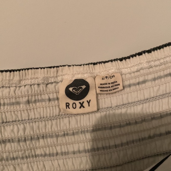 Summer dress from roxy green and blue lined - Picture 3 of 4